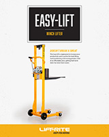 lift rite easy lift winch lifter brochure