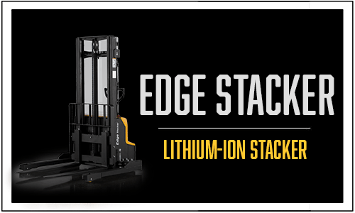 Lithium-Ion Powered Edge Stacker