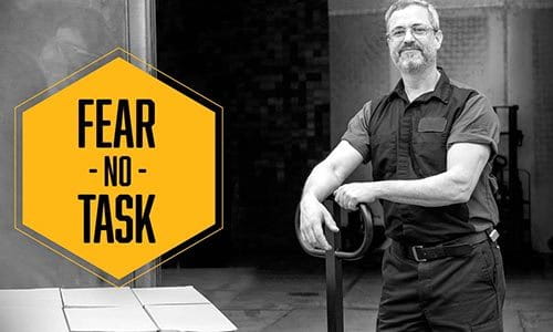 Lift-Rite Fear No Task, pallet jack operator