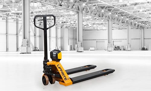 pallet jack with scale