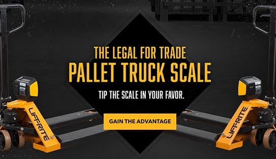 Lift-Rite pallet truck with scale, pallet jack scale