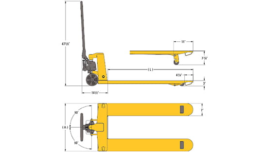 Image result for titan lift rite pallet jack