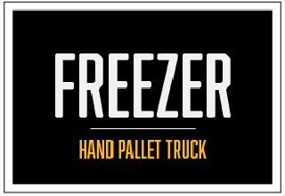 freezer pallet truck, galvanized pallet jack