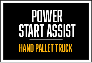Lift-Rite start assist pallet truck
