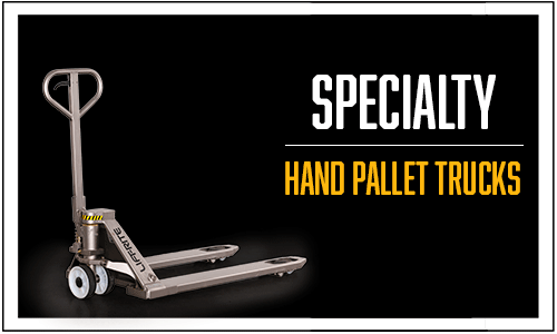 Lift Rite freezer galvanized pallet jack