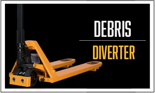 Debris Diverter, Hand Pallet Trucks