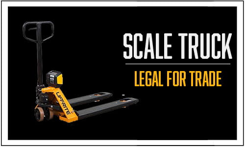 Scale Truck Legal for Trade, Hand Pallet Truck