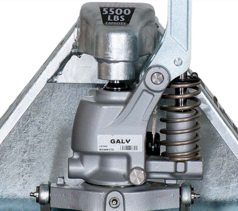 Freezer Pallet Truck Galvanized Pallet Jack Lift Rite