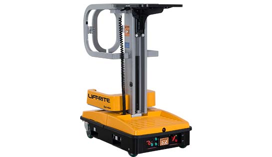 warehouse lifts, lift rite, personnel lifter, spingo